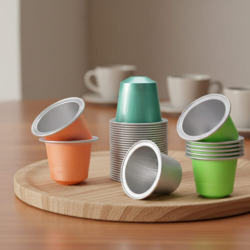 coffee-14 Custom Empty Aluminum Coffee Capsules Manufacturer